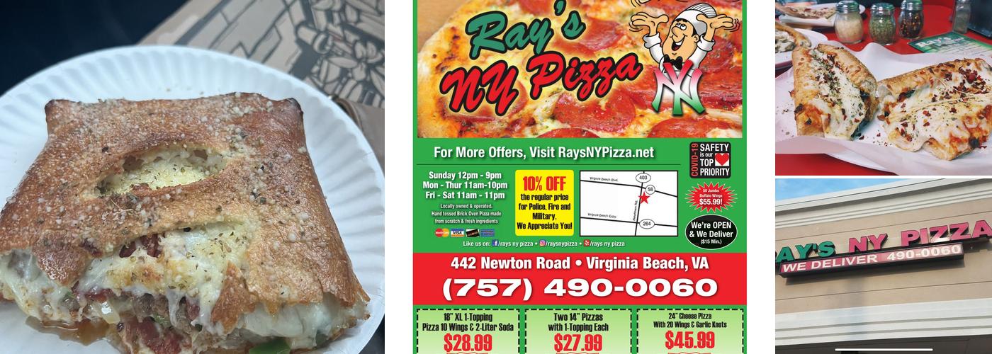 Ray's Ny Pizza Menu