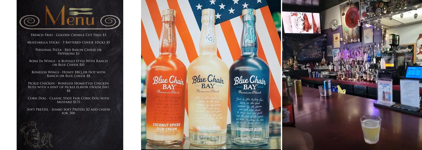 The Mad Hatter Club Menu