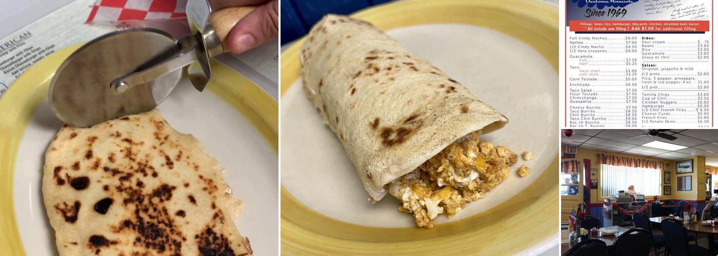 Grace's Tex-Mex Menu