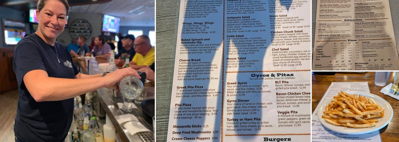 Bayview Inn Bar & Grill Menu