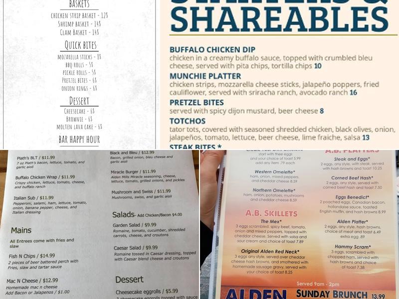 Torch Lake Beer Company Menu