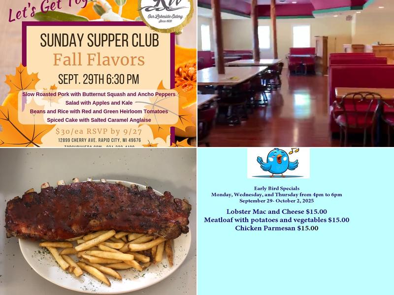 Johnny's Torch Riviera Menu