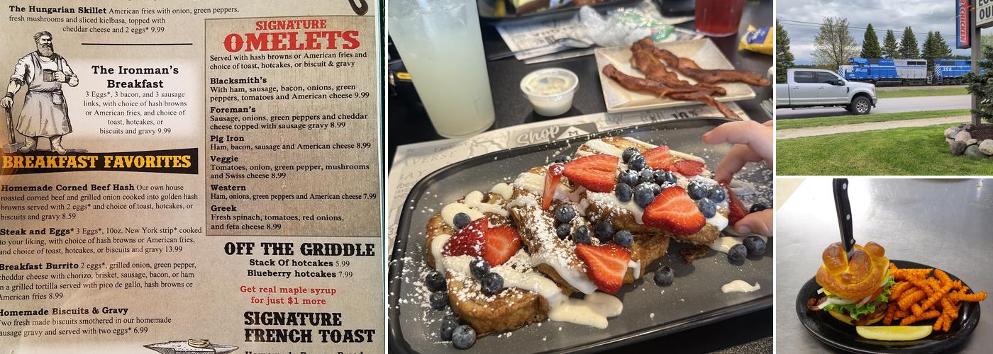 THE IRON SKILLET Menu