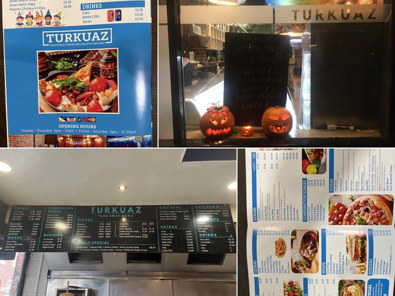 TURKUAZ RESTAURANT Menu