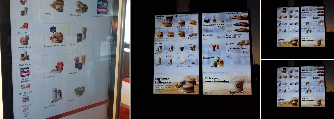 McDonald's Menu