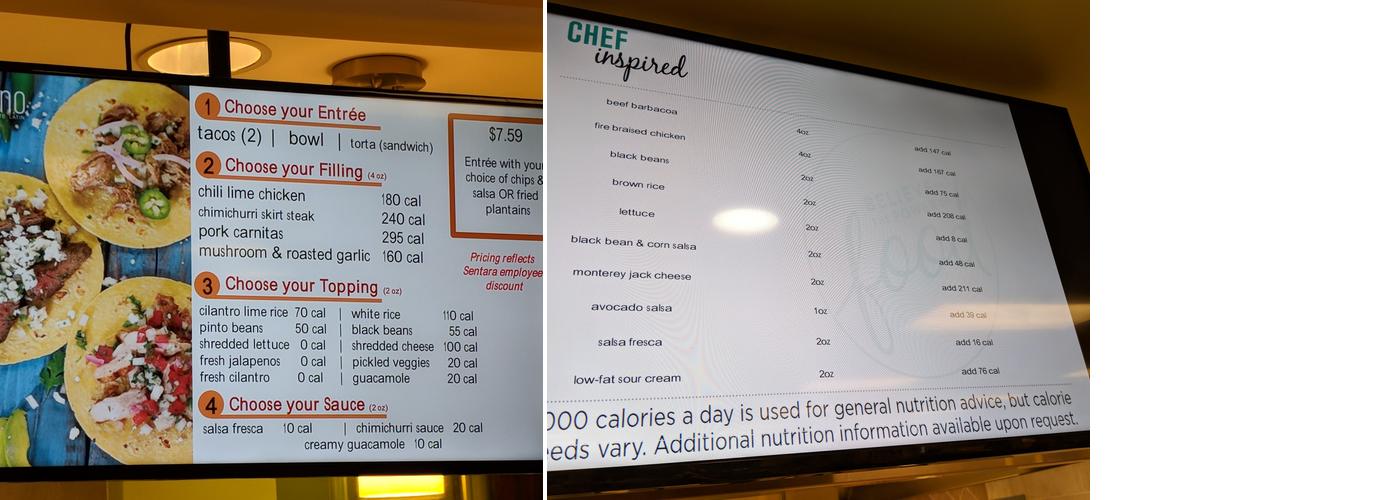 The Retreat Cafe Menu