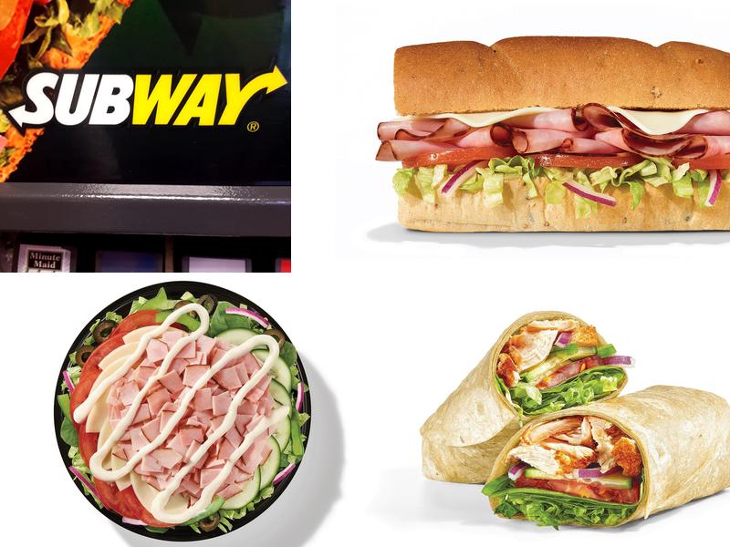 Subway Menu