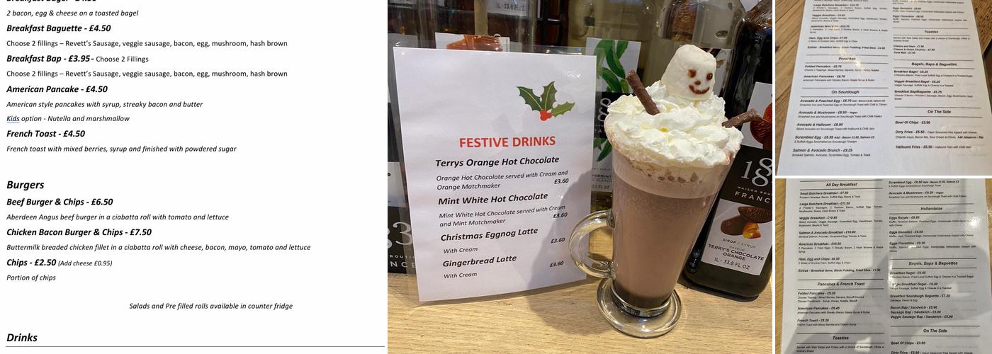 Kesgrave Kitchen Menu