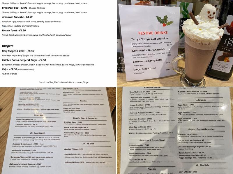 Kesgrave Kitchen Menu