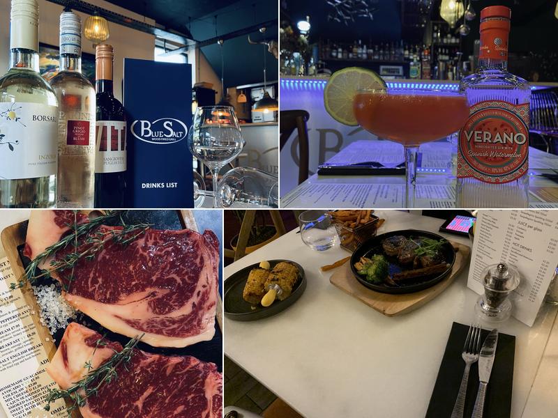 Blue Salt Wood Fired Grill & Smoked Oven Menu