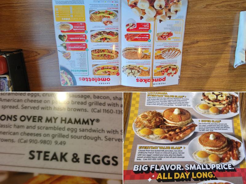 Denny's Menu