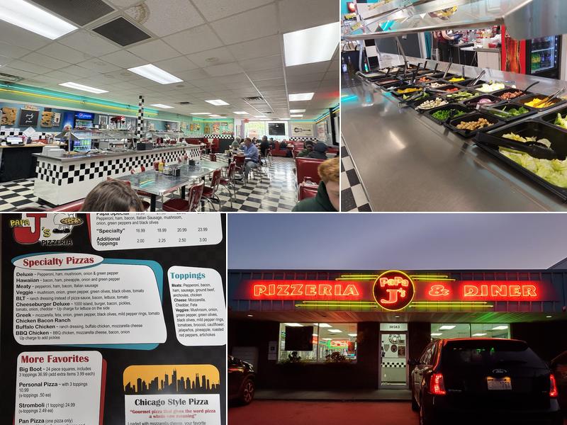 Papa J's Pizzeria & Diner Menu