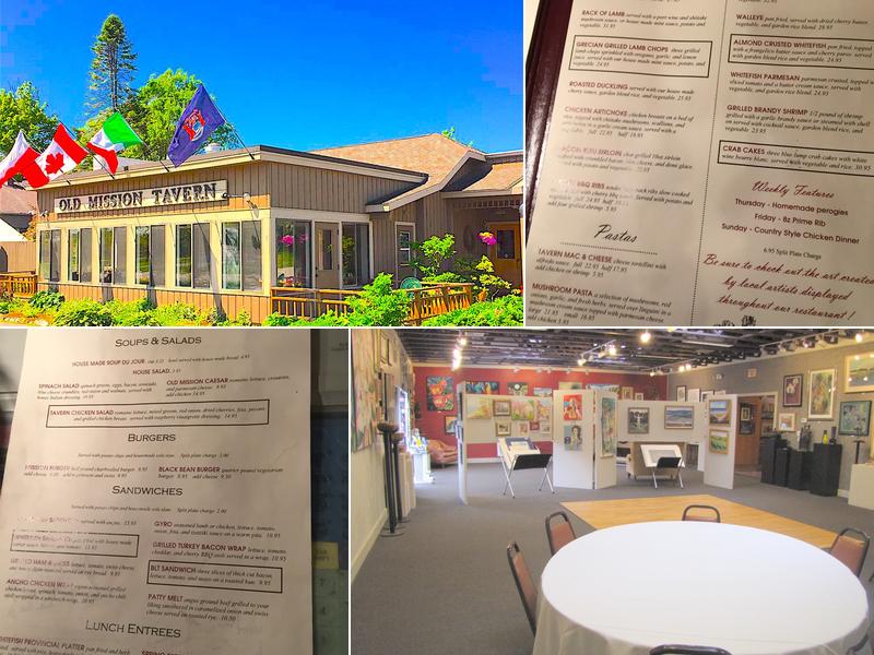 Old Mission Tavern Menu