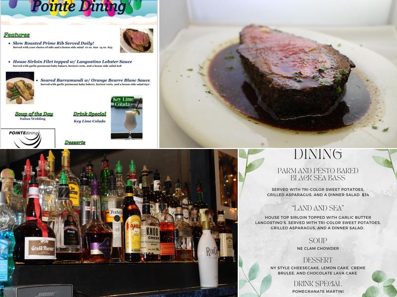 Pointe Dining Menu
