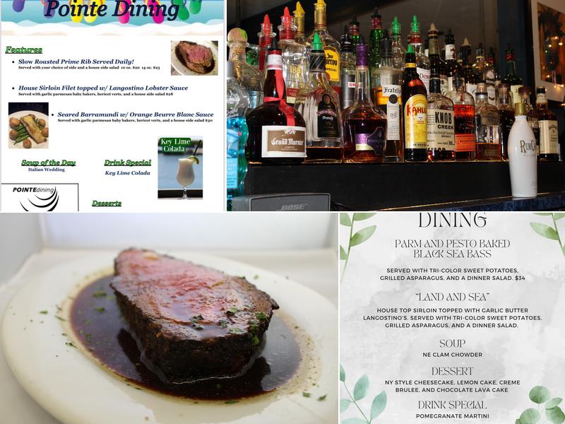 Pointe Dining Menu