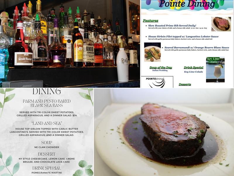 Pointe Dining Menu