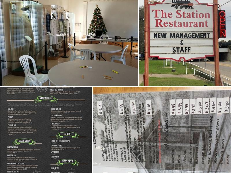 The Station Restaurant Menu