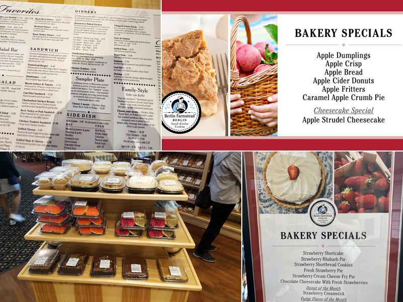 Berlin Farmstead Menu