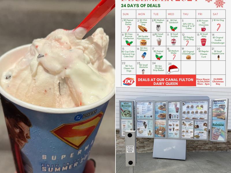 Dairy Queen Menu