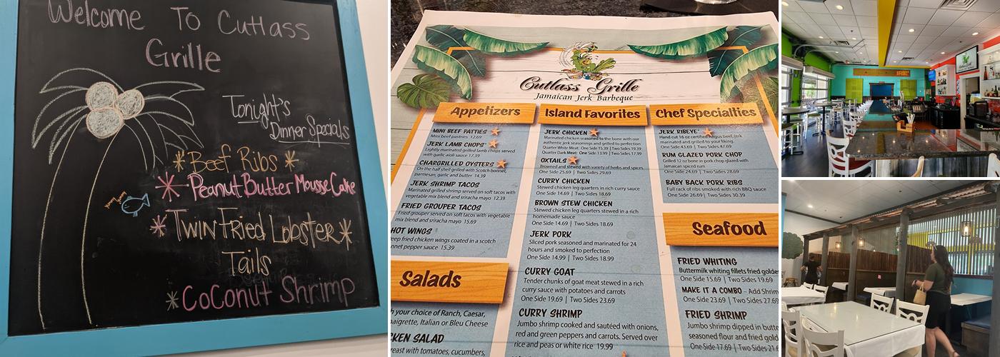 Cutlass Grille Menu