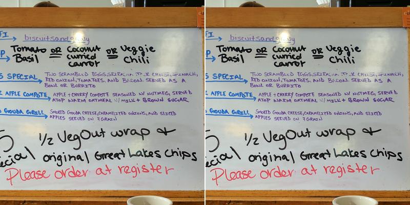 Cuppa Joe Westside Menu