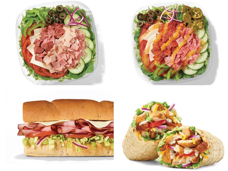 Subway Menu