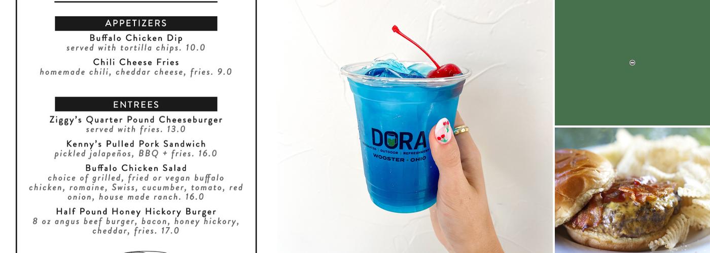 TJ’s Restaurant Menu