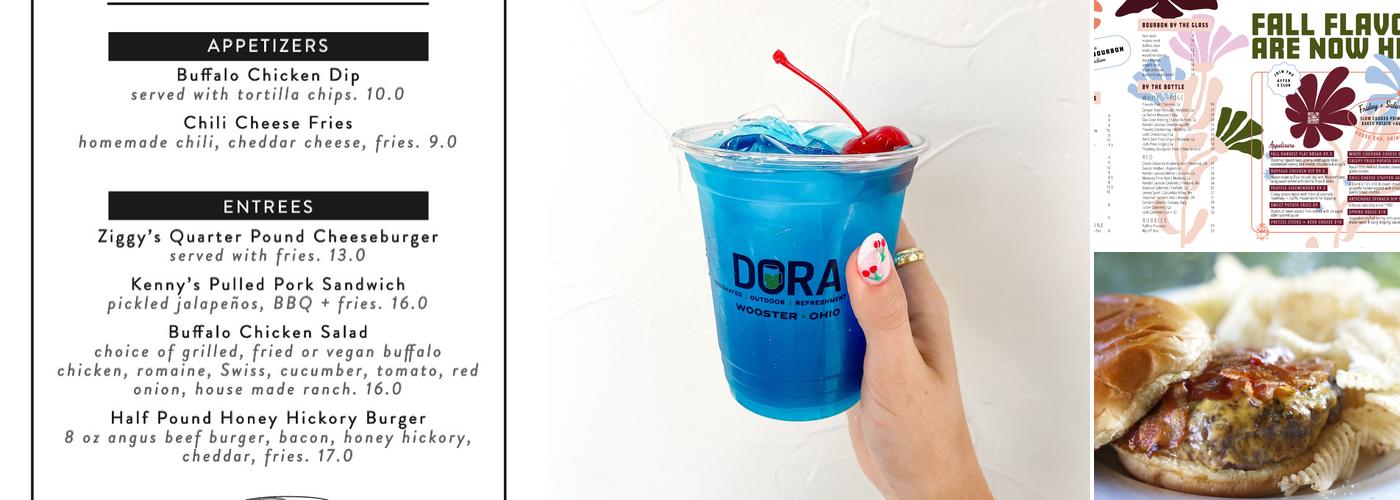 TJ’s Restaurant Menu