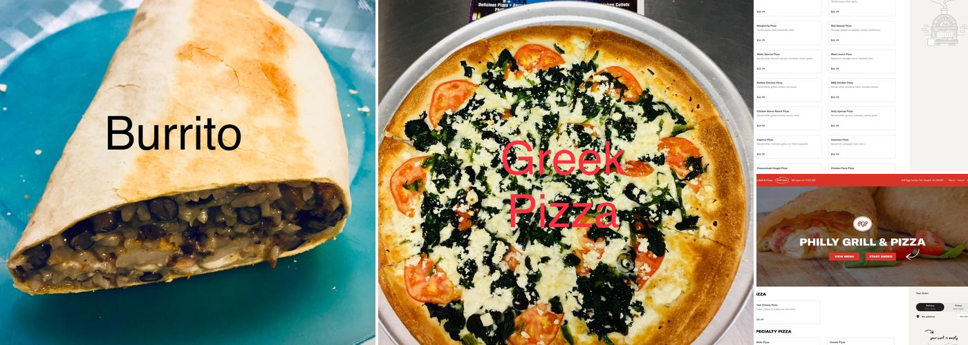 Philly Grill & Pizza Menu