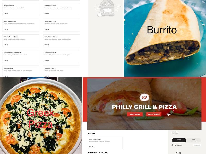 Philly Grill & Pizza Menu