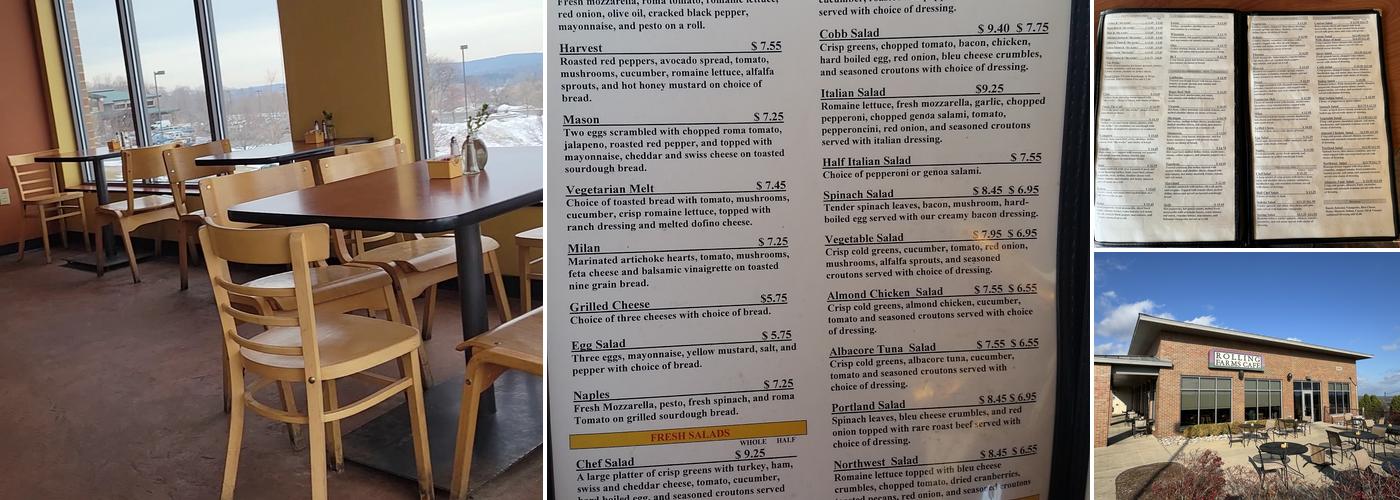 Rolling Farms Café Menu