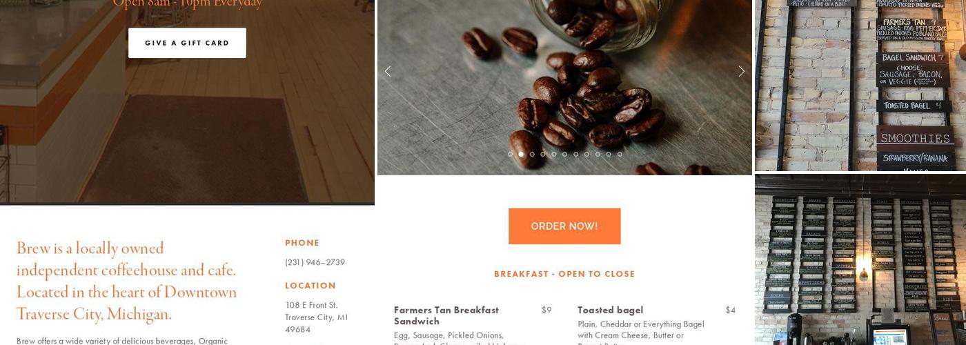 Brew Menu