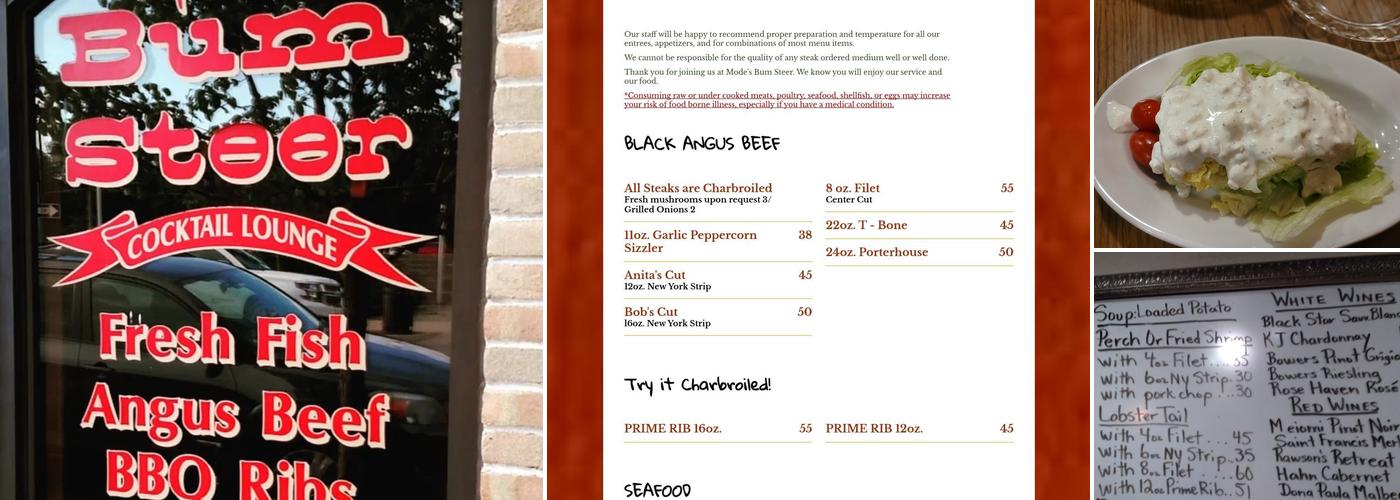 Mode's Bum Steer Menu