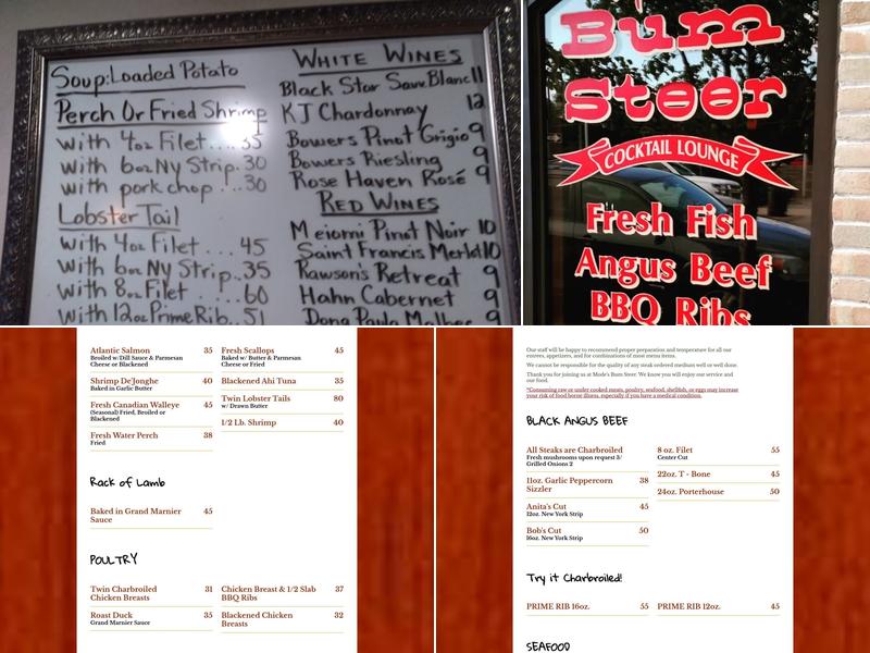 Mode's Bum Steer Menu