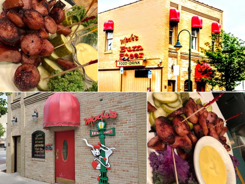 Mode's Bum Steer Parking lot, 125 E State St, Traverse City