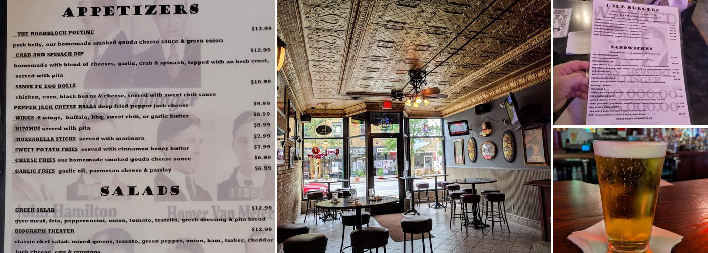Bootlegger's Menu