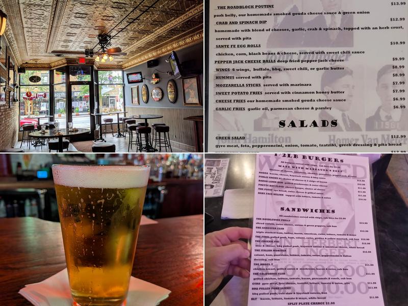 Bootlegger's Menu