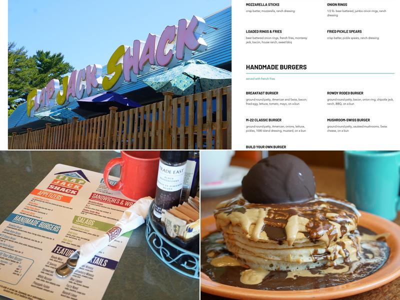 Original Flap Jack Shack Menu