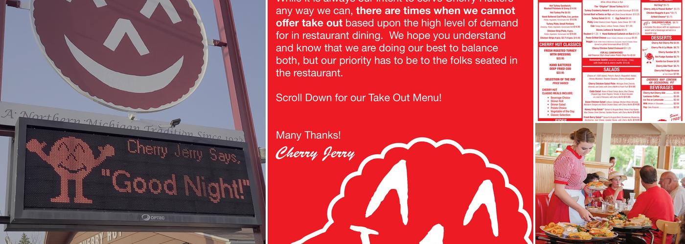 The Cherry Hut Menu