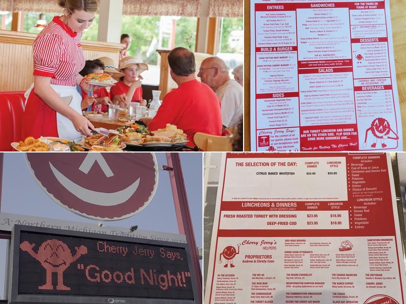 The Cherry Hut Menu