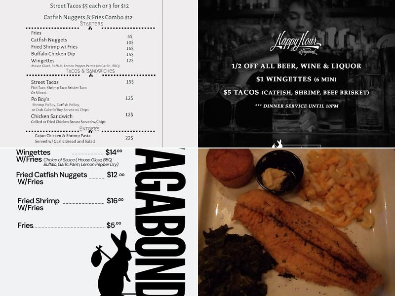 Vagabond Menu
