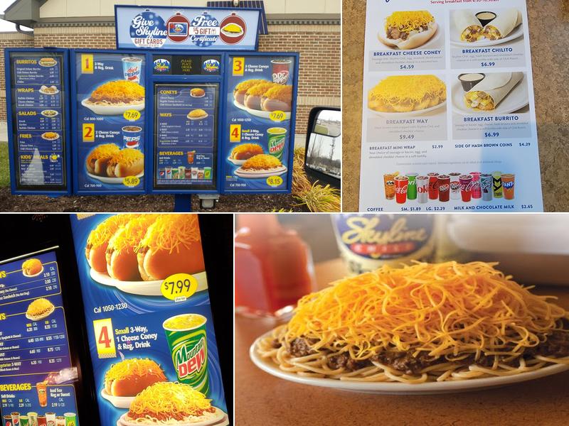 Skyline Chili Menu