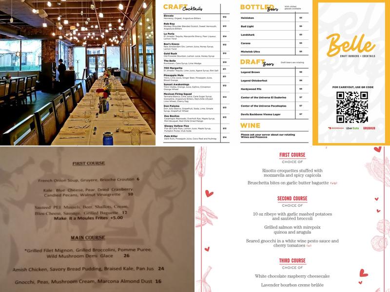 Belle Menu
