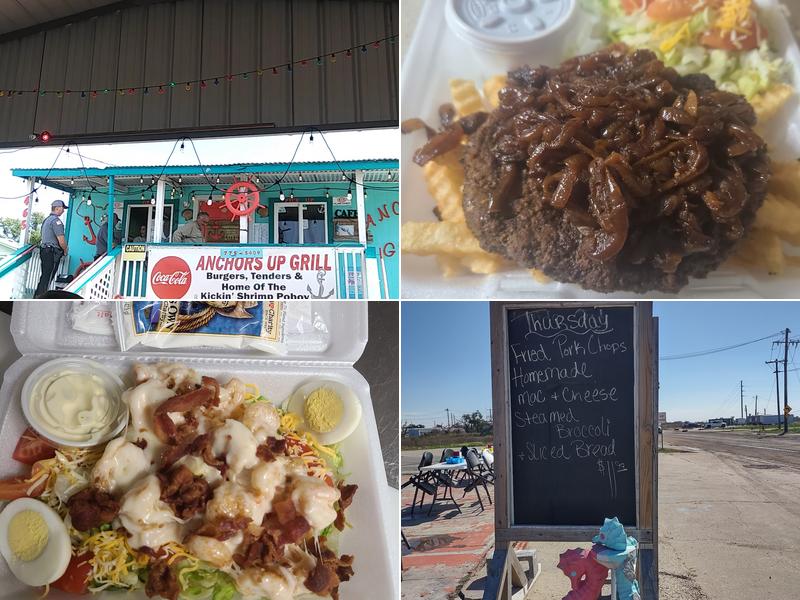 Anchors Up Grill Menu