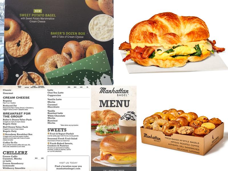 Manhattan Bagel Menu