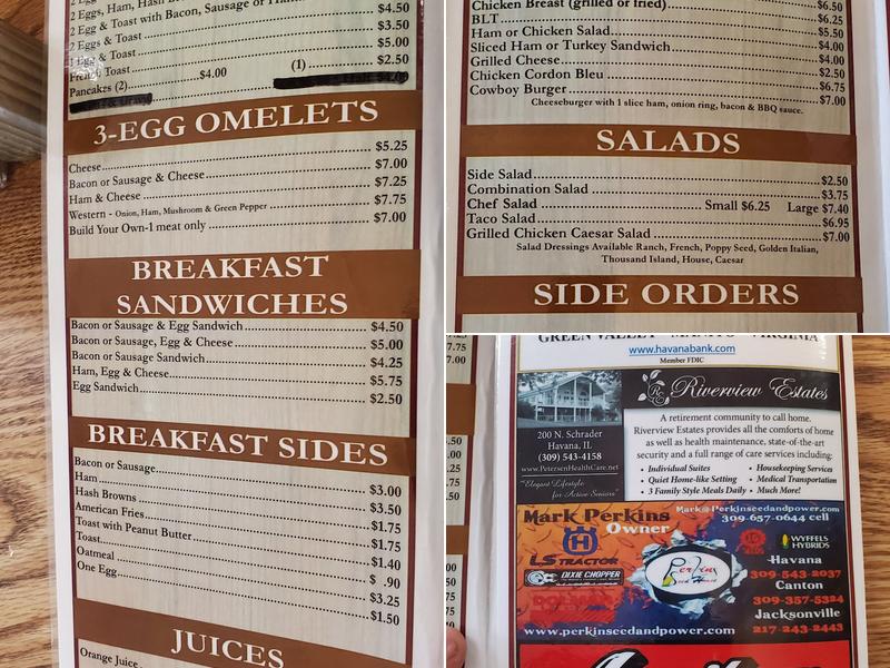 Lunchbox Cafe Menu
