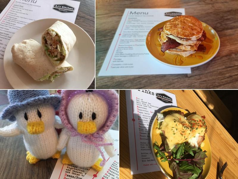 AJ's Kitchen Wellington Menu