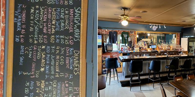 Crossroads Grill Menu