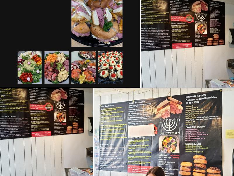 L'Chayim Delicatessen Menu