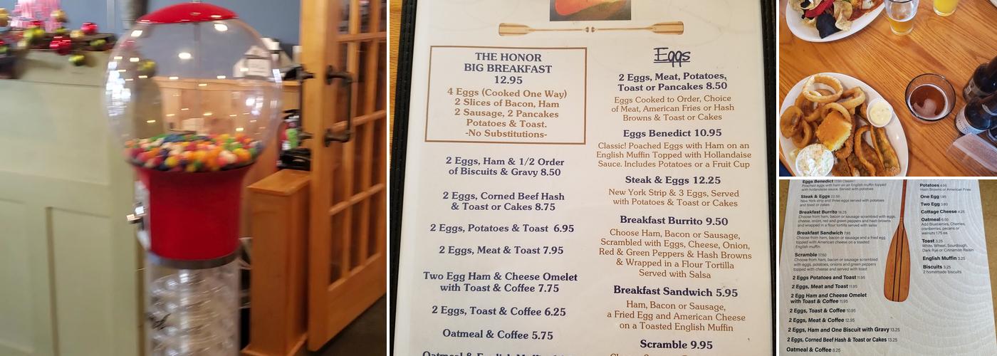 Platte River Inn Menu
